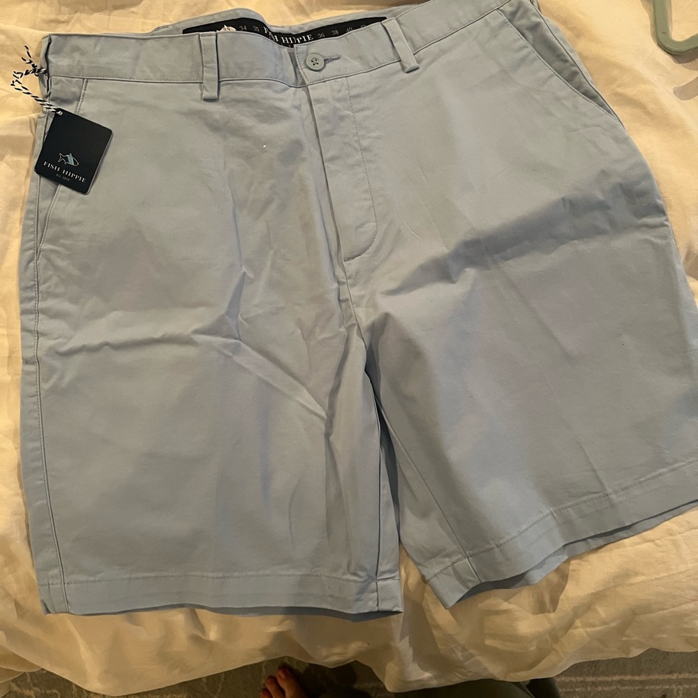 Light Blue Men's Shorts by Fish Hippie